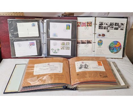 A 1976 large album containing The American Revolution Bicentennial First Day Cover Collection (60 examples), also other cover