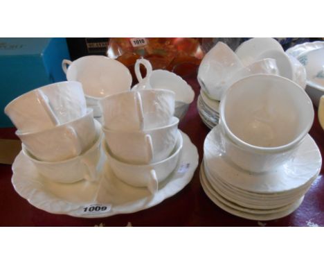 A quantity of Wedgwood bone china tableware in the 'Countryware' pattern including cups and saucers, plates, etc.