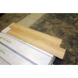 LOT OF LUXURY VINYL PLANK, 7" by 48", 3mm overall thickness, 0.50mm wear layer and micro bevel,