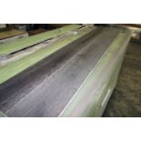 LOT OF LUXUR VINYL PLANK, 12.0mm x 190mm x 2.0mm grade ABCD Wire Brushed sliced European White