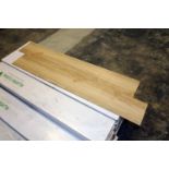 LOT OF LUXURY VINYL PLANK, 7" by 48", 3mm overall thickness, 0.50mm wear layer and micro bevel,