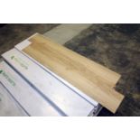 LOT OF LUXURY VINYL PLANK, 7" by 48", 3mm overall thickness, 0.50mm wear layer and micro bevel,
