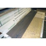 LOT OF LUXURY VINYL PLANK, 12.0mm x 190mm x 2.0mm grade E wire brushed sliced European White Oak: