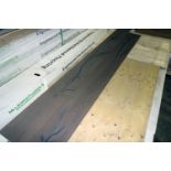 LOT OF LUXURY VINYL PLANK, 12.0mm x 190mm x 2.0mm grade E wire brushed sliced European White Oak: