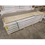 LOT OF LUXURY VINYL PLANK, 12.0mm x 190mm x 2.0mm grade E Wire Brushed sliced European White Oak: