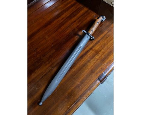 Swedish M1894/14 Mauser Bayonet, EJ AB Anchor Proof. Comes with scabbard. 