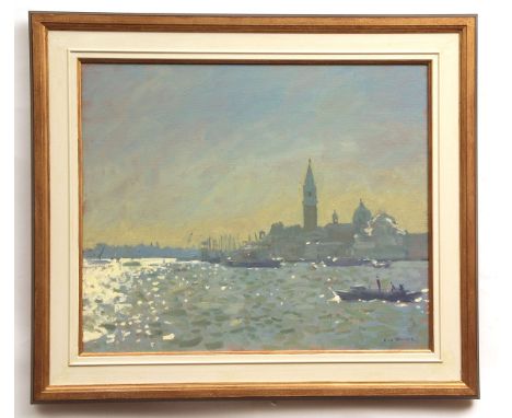 KEN HOWARD, RA (BORN 1932, BRITISH) San Giorgio Maggiore, September Light oil on canvas, signed lower right 20 x 24ins
Proven