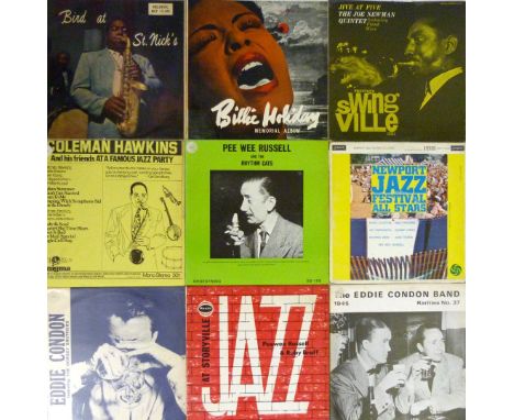 Approx one hundred and eighty vinyl recordsVarious Genres and Years Predominately JAZZ LPs. Included amongst the LPs, Cecil P