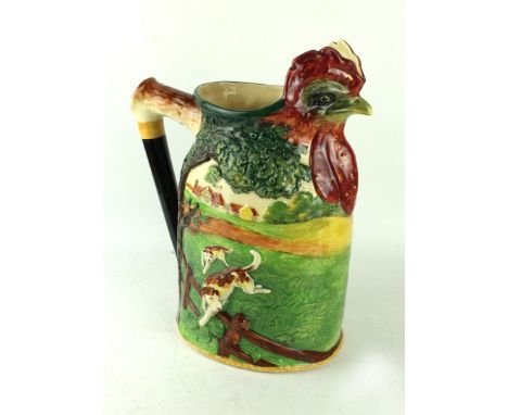 A Royal Doulton limited edition 'The M.F.H. Presentation Jug' Having relief decoration, numbered 254/500, height 33cm    COND