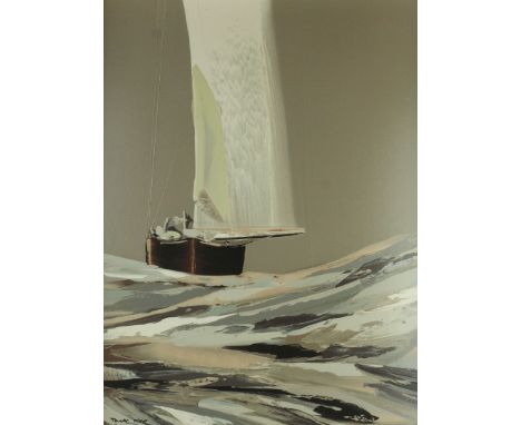 Duncan MacGregor -  'Ocean Surge'Limited edition hand embellished paper on board, signed, numbered 20/195, 50x37cm, inset wit