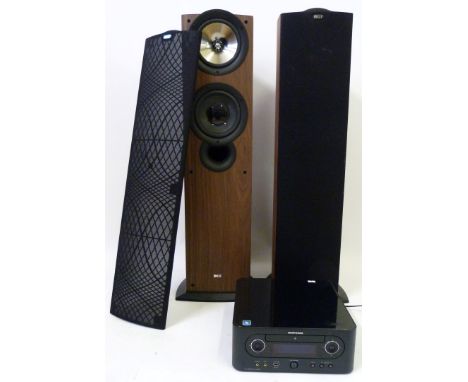 MARANTZ M-CR603 Stereo ReceiverAM/FM/CD with Networking, includes Remote and Manual. Together with a pair of KEF iQ70 Floor S