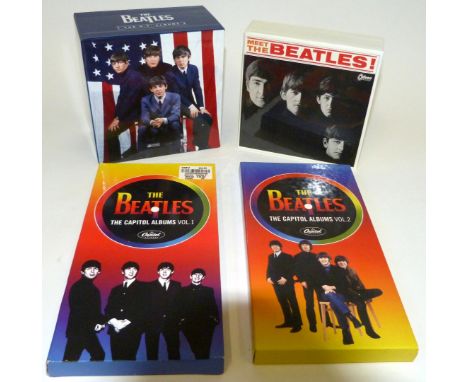 Four CD Boxsets 'THE BEATLES'Meet the Beatles! (Japan Box) released 9th July 2014 (UICY-76429/33), The Beatles US Albums Boxs