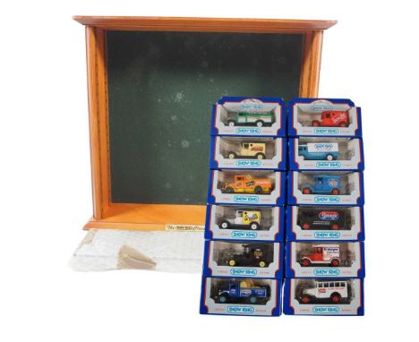 A group of MATTEL promotional vans comprising the 'Snow King' collection to include a complete set of all 12 models produced,