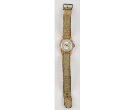 Commando Special manual winding mechanical wristwatch. Swiss movement and on period leather strap. Runs winds and ticks down.