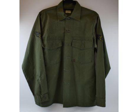 Vintage USAF uniform shirt. Size 15.5 x 35.  In good vintage condition.