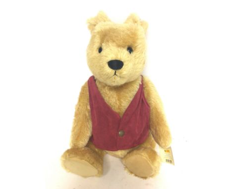 20 inch extra large Winnie Pooh Steiff, with bag. Postage cat C