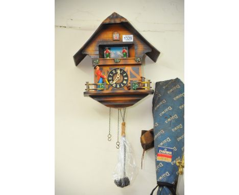 A mid 20th Century cuckoo clock.