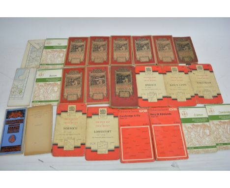 A collection of ordnance survey maps