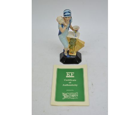A limited edition Kevin Francis Clarice Cliff figure