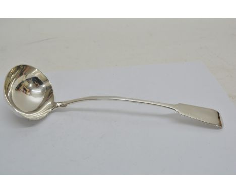 A Georgian silver ladle, London Hallmarks 1800