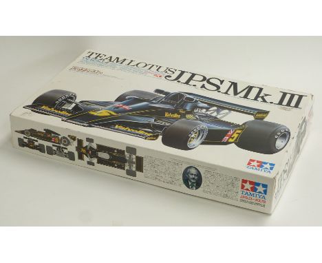 Tamiya 1:12 scale Team Lotus JPS MK.III, 1222, in original box&nbsp;