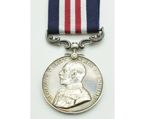 British Army Military medal named to 448174 Sapper T J Thomas, 436/ F Company Royal Engineers Territorial Force