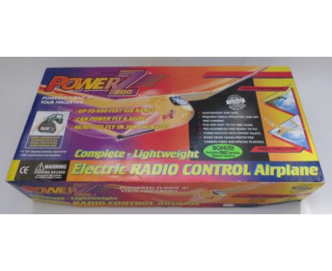 Z Flites Power Z 200 radio controlled model aeroplane, in original box.&nbsp;