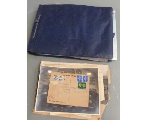British Army WW2 Non Combatants Corps and Eastbourne interest: photographs and documentation together with a separate photogr