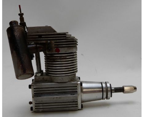 Laser four stroke model aircraft or similar petrol engine, stamped to side JFM, height 11cm&nbsp;