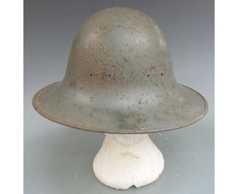 WW2 Civil Defence steel helmet