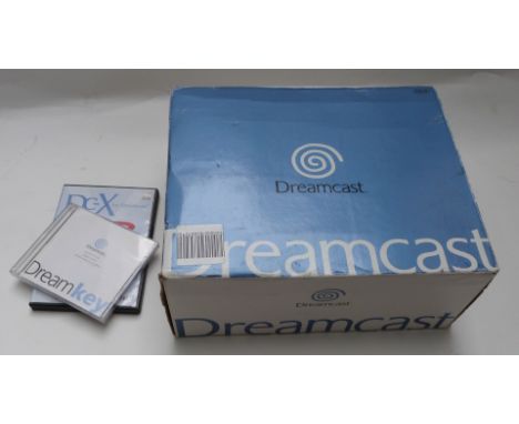Dreamcast video games console, in original box.&nbsp;