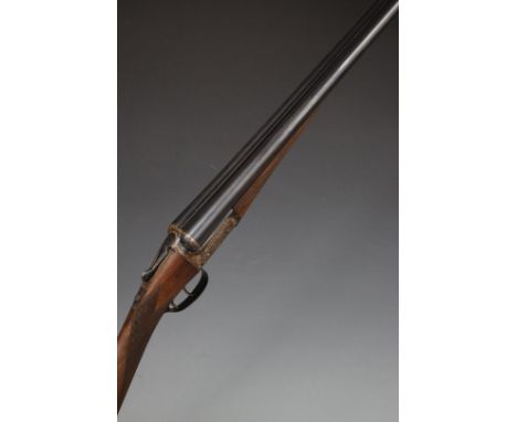 Webley &amp; Scott 700 series 12 bore side by side ejector shotgun with&nbsp;named and engraved locks, engraved trigger guard
