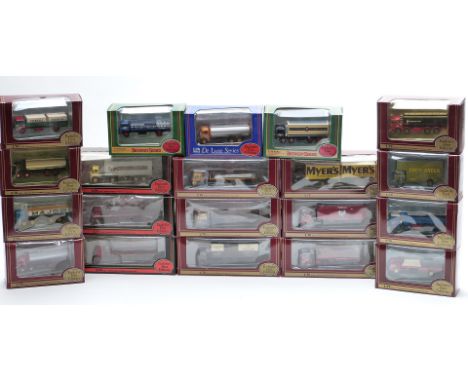 Twenty Exclusive First Editions (EFE) 1:76 scale diecast model commercial vehicles, all in original display boxes.&nbsp;