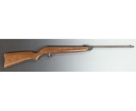 Diana Model 27 .177 air rifle with semi-pistol grip and adjustable sights, serial number 278669.&nbsp;