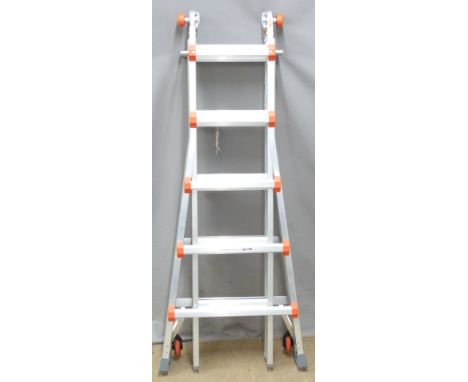 Aluminium 'Little Giant Ladder System Type 1A' multi purpose ladder