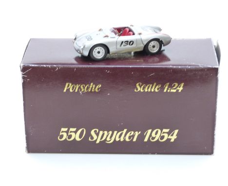 CMC models 1:24 scale diecast model Porsche 555 Spyder 1954, in original box.&nbsp;