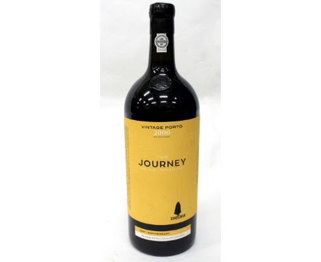 DOUBLE MAGNUM (3 LITRES) OF SANDEMAN 2000 ANNIVERSARY LIMITED EDITION PORT Selected by Sandeman for its exceptional features,