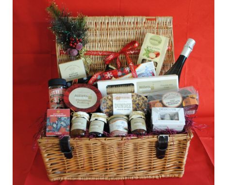 MILLETS FARM HAMPER Full of goodies to savour over the festive season. Included in the hamper will be a variety of sweet and 