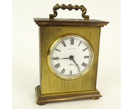 Vintage Van Cleef and Arpels, Made in France Brass Carriage Clock. Signed. Lacking winding key. No determination of running c