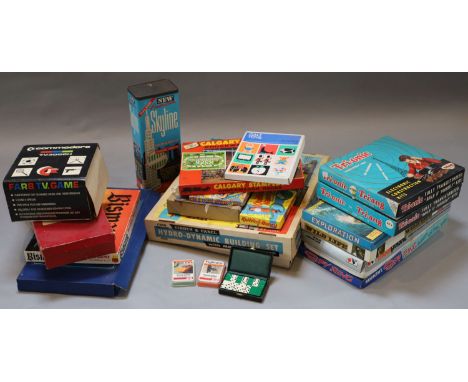 Assorted toys and games: Games: Calgary Stampede, Spy Ring, Wildlife, Exploration, Peter Rabbit's Race Game, Bismark, Dover P