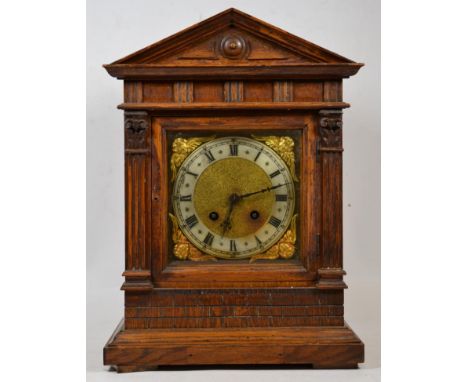A late 19th century German mantel clock 