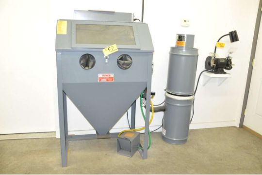 Trinco 36 Bp Dry Shot Reach In Type Sand Blast Cabinet Trinco Bp2