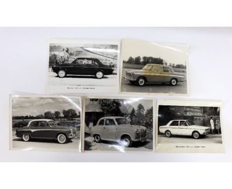 A quantity of promotional motoring material relating to classic British cars, including the Vauxhall Victor, Viva, VX 4/90, V