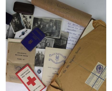 A collection of Special Air Service related material, formerly the property of Lance Corporal William James Cooke of No 1 Squ