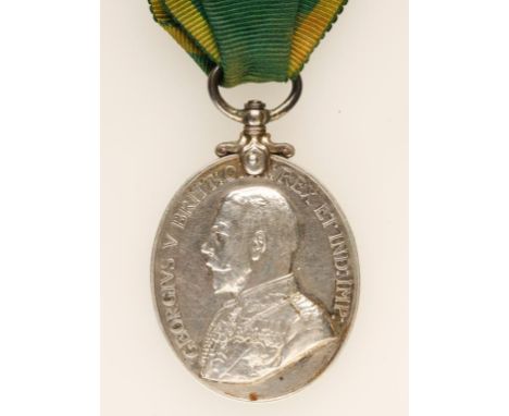 A GEORGE V TERRITORIAL FORCE EFFICIENCY MEDAL, impressed (210749 SJT B. TWIGG 4/R.W.KENT R.)