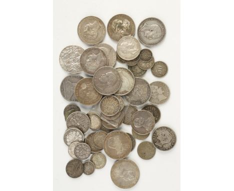 GERMAN STATES, MIXED COINS. Three Marks, 1861, 1870, 1908, 1910 (4), 1912 (2), 1913 (2), 1914 (2), and other various silver d