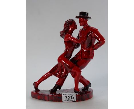 Kevin Francis / Peggy Davies Ceramics Figure Rhythm and Romance Ruby Fusion Colourway