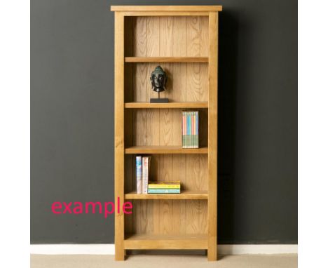 Roseland Furniture 5 shelf bookcase This lot is either a catalogue return, unclaimed good or a despatch return and is sold wi