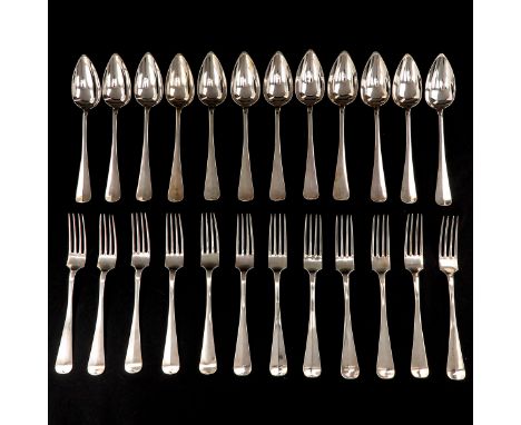 Dutch silver second grade 12 persons