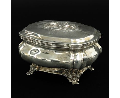 Dutch silver maker's mark Lang &amp; Koops 1859 Rotterdam length 16 cm.